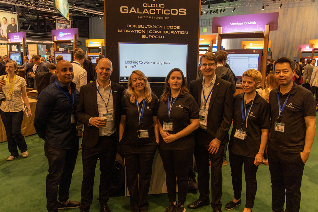 Cloud Galacticos Team at the London World Tour