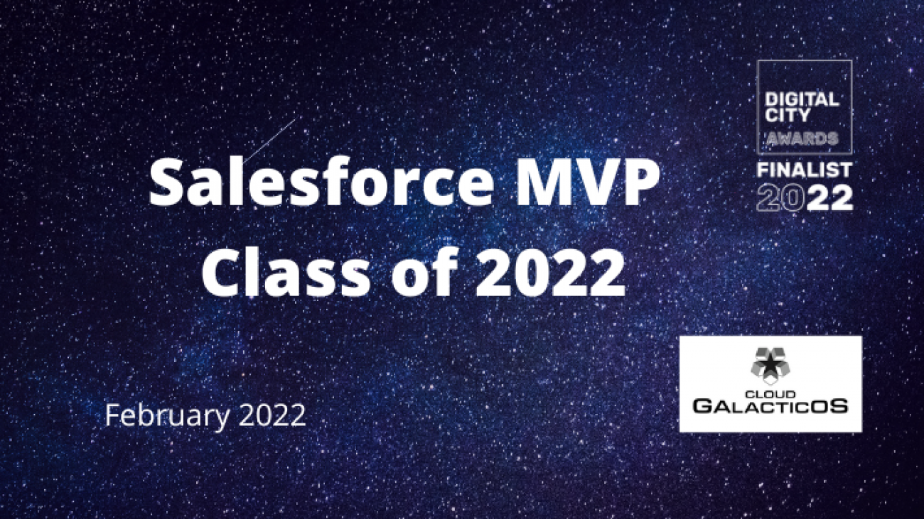 Salesforce MVP Class of 2022