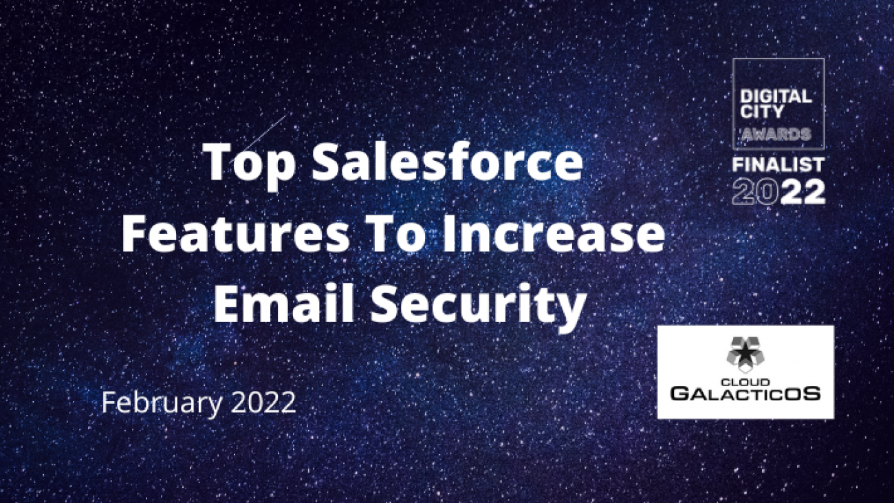 Top Salesforce Features To Increase Email Security